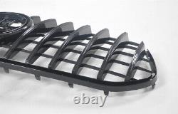 1PC BLK Front Grille Panamericana Grill For Mercedes Benz GT R GLE SUV W167 2020