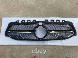 1PC Front Grille Upper Grill For 2019 Mercedes W177 A Class A200 A250 BLK JT