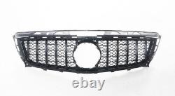 1Pc BLK Front Grille Grill For Mercedes Benz CLS Class W218 GT R GTR 2011-2014