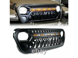 2018-21 Jeep Wrangler, Gladiator Front Grill with LED