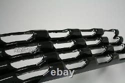 2019-2021 Chevy Silverado 1500 Gloss Black Snap On Grille Overlay Grill Covers
