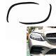2x Front Air Vent Cover Trim For 2019-21 Benz C Class C200 C260 W205 Glossy Blk