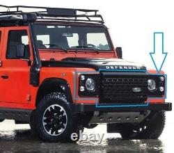 3pc Gloss Black Adventure style front end grille kit for LandRover Defender G4