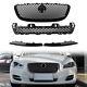 4pcs Black Front Grill Top And Bottom Mesh Grill For Jaguar Xj 10-15