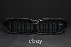 8082107 Ornamental Grille Front Bumper Cooler Grill Kidneys NEW OEM BMW M5 F90 LCI