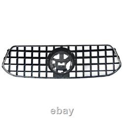 AMG GT Panamericana Front Grille Glossy BLK For Mercedes GLE W167 C167 SUV Coupe