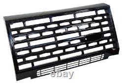 Adventure Edition Style Grille Gloss Black for Land Rover Defender with badge