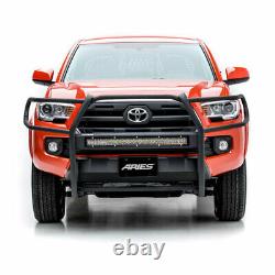 Aries Pro 1.5 Grille Guard Kit Carbon Steel Texture BLK for Toyota Tacoma 16-19