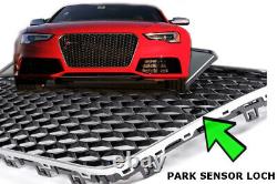 Audi A5 facelift tuning radiator grille new honeycomb grill black chrome grill rs5 S5