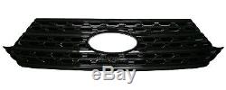 BLACK fits 2020 Ford Explorer Snap On Grille Overlay Full Front Grill Covers New