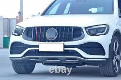 BLK Front Bumper Grille WithRed Strip For Mercedes Benz GLC GLC300 X253 2020-2022