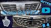 Benz S550 W222 Chrome To Blk Stealth Grill Swap