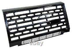 Black Adventure edition style front grille for Land Rover Defender adventura SVX