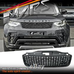 Black Edition Style Front Bumper Bar Grille for LAND ROVER DISCOVERY 5 L462 17+