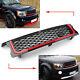 Black Frame Red Edge Front Grill Mesh Fit For Land Rover Rrs 2005-2009 07 08