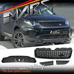 Black Grille Vent & Number Plate Trim pack for LAND ROVER DISCOVERY Sport L550