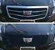 Black Horse 2015-2018 Cadillac Ats Overlay Grille Trims Gloss Black