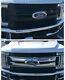 Black Horse 2017-2019 Ford F-450 Overlay Grille Trims Gloss Black