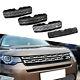 Black + Matte Grey Front Grill Top Grill For Land Rover Discovery Sport 15-19