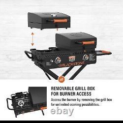 Blackstone On The Go 17 Griddle and Grill Combo with Hood, New, Free shipping