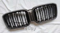 CARBON front decorative grille radiator grille kidney for BMW X3 G01 X4 G02 facelift from 2021