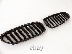 Carbon front grill kidneys front trim black for BMW Z4 M E85 E86
