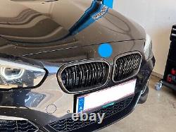 Carbon kidneys radiator grille grid fits BMW F20 F21 M135i M140i facelift