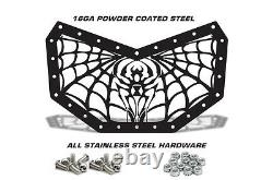 Custom Offroad Parts Steel Grille for CanAm Maverick X3 Grill 2016+ BLACK WIDOW