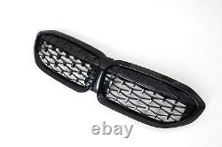 Diamond front trim grill kidneys black for BMW 3 Series G20 G21 340i incl. PASP