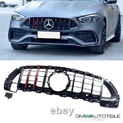 Evo Panamericana GT radiator grille black red + carbon fits Mercedes W206
