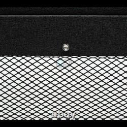 Fit 04-12 Colorado/Canyon Textured Blk Studded Mesh Bull Bar Bumper Grille Guard