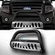 Fit 04-19 Ford F150/03-17 Expedition Matte Blk/skid Bull Bar Bumper Grille Guard