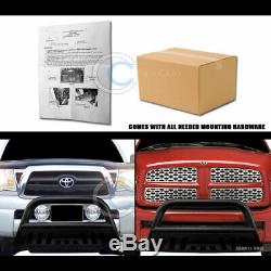 Fit 04-20 Ford F150/Expedition Matte Blk Bull Bar Brush Push Bumper Grille Guard