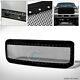 Fit 05-07 Ford F250/f350 Superduty Blk Rivet Steel Wire Mesh Front Bumper Grille