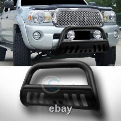 Fit 97-03 Ford F150/F250/Expedition Matte Blk Bull Bar Brush Bumper Grille Guard