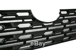 Fits 2019 2020 Toyota Rav4 Gloss Black Snap On Grille Overlay Front Grill Cover
