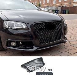 Fits Audi A3 8P radiator grille honeycomb grill front grill emblem holder PDC 08-13