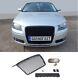 Fits Audi A3 8p Radiator Grille Honeycomb Grill Front Tuning Grill Emblem Holder