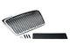 Fits Audi A4 B7 Honeycomb Grill Radiator Grill Front Grill Black Silver 04-09