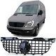 Fits Mercedes Sprinter W906 From 2006-2013 Sport Radiator Grille Black Gloss