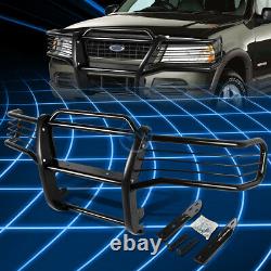 For 01-05 Ford Explorer Sport/Trac Blk Bumper Grill Protector Grille Brush Guard