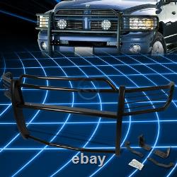 For 02-05 Dodge Ram 1500 2500 3500 Blk Bumper Grill Protector Grille Brush Guard