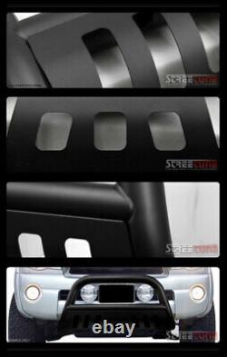 For 03-17 Expedition Matte Blk Heavyduty Bull Bar Push Bumper Grill Grille Guard