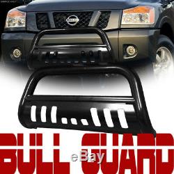 For 04-12 Chevy Colorado/Canyon Blk Heavyduty Bull Bar Bumper Grill Grille Guard