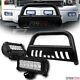 For 07-14 Avalanche/escalade Matte Blk Bull Bar Grille Guard+36w Cree Led Lights