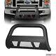 For 08-10 F250/f350 Superduty Matte Blk Studded Mesh Bull Bar Grill Grille Guard
