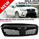 For 14-18 Subaru Forester Sti Style Black Grill Front Upper Grille Assembly