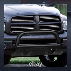 For 1999-2004 Ford F250/F350/Excursion Textured Blk Studded Mesh Bull Bar Guard