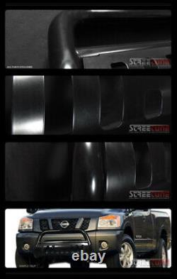 For 2003-2009 Toyota 4Runner/GX470 Blk Steel Bull Bar Bumper Grill Grille Guard