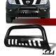 For 2005-2021 Nissan Frontier Blk Steel Bull Bar Brush Bumper Grill Grille Guard